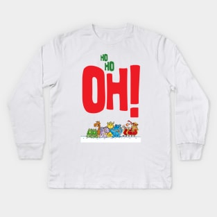 Christmas Staff issues Kids Long Sleeve T-Shirt